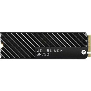 SSD Western Digital Black SN750, Heatsink, 500GB, M.2 2280, PCIe NVMe Gen. 3.0 x4 imagine