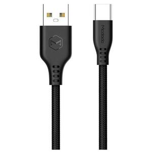 Cablu de date Mcdodo Warrior Series CA-5170, USB Type-C, 2 A, 1 m (Negru) imagine