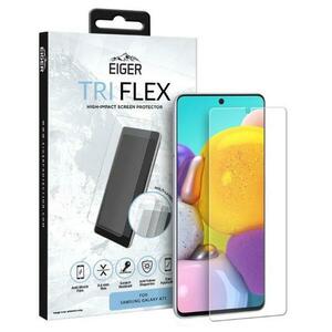 Folie Protectie Eiger Clear Tri Flex EGSP00646 pentru Samsung Galaxy A71 (Transparent) imagine