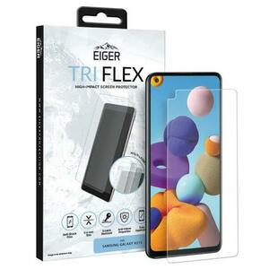 Folie Protectie Eiger Clear Tri Flex EGSP00648 pentru Samsung Galaxy A41 (Transparent) imagine