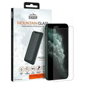 Folie Protectie Sticla Alumino-Silicata Eiger 2.5D Mountain Glass EGMSP00111 pentru Apple iPhone 11 Pro Max / Xs Max (Transparent) imagine