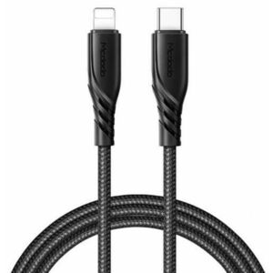 Cablu de date Mcdodo Fast Charge CA-8460, USB Type-C - Lightning, PD, 1.2 m, 20 W (Negru) imagine