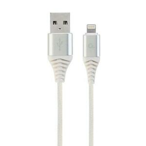 Cablu de date Gembird CC-USB2B-AMLM-2M-BW2, 2 m, Lightning imagine