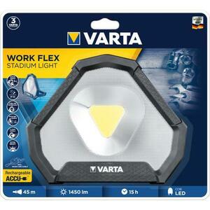 Lanterna LED de lucru Varta Work Flex Stadium Light, reincarcabila, 1450 lm, IP54, USB imagine