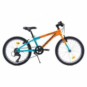 Bicicleta Pegas Mini Drumet 20 inch, MTB copii, Portocaliu/Turcoaz imagine
