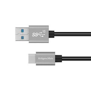 Cablu USB - USB tip C 10 Gbps 0, 5 m Kruger&Matz Basic KM1262 imagine