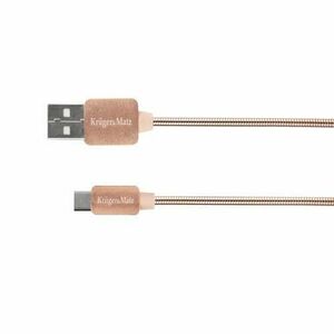 Cablu USB - Micro USB 1M Kruger&Matz imagine