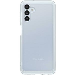 Husa de protectie Samsung Soft Clear Cover EF-QA136TTEGWW, pentru Samsung Galaxy A13 5G (Transparent) imagine