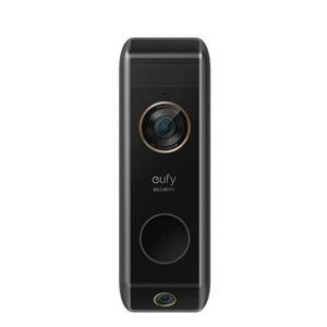 Sonerie video Eufy Wireless Dual Camera Add-On, 2K HD, 6500 mAh, microUSB, IP65 (Negru) imagine