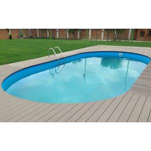 Kit piscina otel ovala Hobby Pool, Otel galvanizat, 1100 x 500 x 150 cm imagine