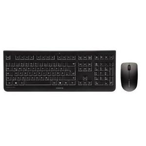 Kit Tastatura si mouse Wireless Cherry DW 3000, USB, Layout US (Negru) imagine