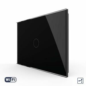 Intrerupator Simplu Cap Scara / Cruce Wi-Fi cu Touch LIVOLO, standard italian – Serie Noua imagine