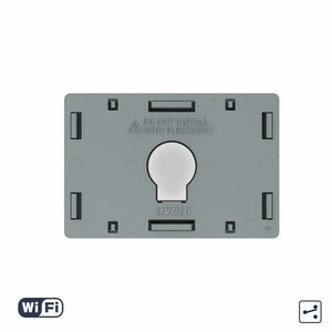 Modul Intrerupator Simplu Cap Scara / Cruce Wi-Fi cu Touch LIVOLO, standard italian – Serie Noua imagine