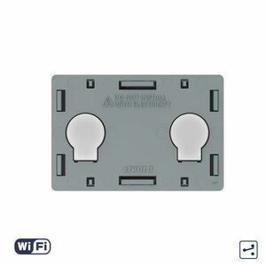 Modul Intrerupator Dublu Cap Scara / Cruce Wi-Fi cu Touch LIVOLO, standard italian – Serie Noua imagine