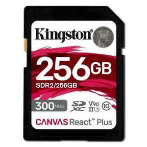 Card de memorie Kingston Canvas React Plus SDXC, 256GB, UHS-II U3, Clasa 10, V90 imagine