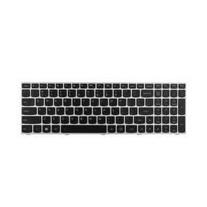 Tastatura laptop Lenovo 25211020 Layout US argintie standard imagine