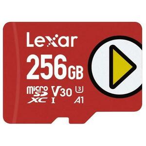 Card de memorie Lexar PLAY microSDXC, 256GB, UHS-I U3, V30, A1, Clasa 10 imagine
