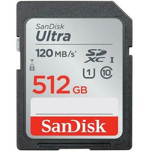 Card de memorie SanDisk Ultra SDXC, 512GB, UHS-I U1, Clasa 10 imagine