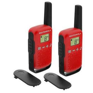 Statie radio PMR portabila Motorola TALKABOUT T42 RED, set cu 2 buc imagine