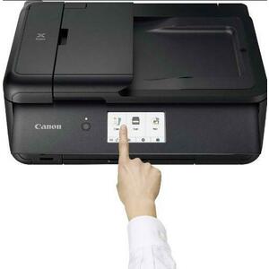 Imprimanta Canon Pixma TS9550, A3, 15ppm, USB, Wi-Fi, Retea, Bluetooth (Negru) imagine