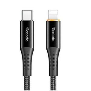 Cablu de date Mcdodo CA-9962, Fast Charging, USB Type-C - Lightning, PD 20W, 1.8m (Negru) imagine