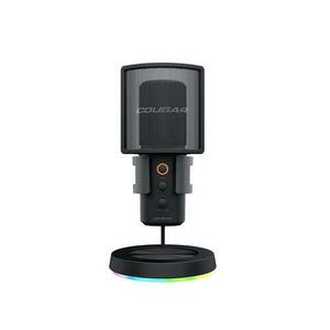 Microfon Cougar Screamer-X, Iluminare RGB, USB (Negru) imagine