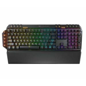 Tastatura Gaming Mecanica Cougar 700K Evo, Red Cherry MX, Iluminare RGB, USB (Negru) imagine