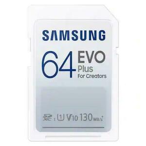 Card memorie Samsung MB-SC64K/EU EVO Plus, SDXC, 64GB imagine