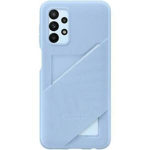 Husa de protectie Samsung Card Slot Cover pentru Samsung Galaxy A23 5G, Albastru imagine