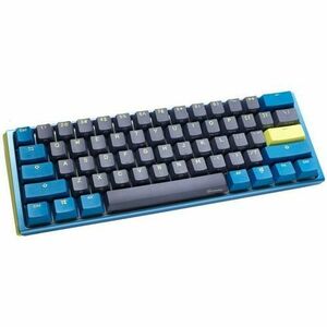 Tastatura Gaming Mecanica Ducky One 3 Daybreak Mini RGB Cherry MX Brown RGB LED, USB, Layout US (Albastru) imagine