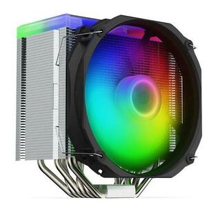 Cooler CPU SilentiumPC Fortis 5 ARGB, 140mm (Negru) imagine