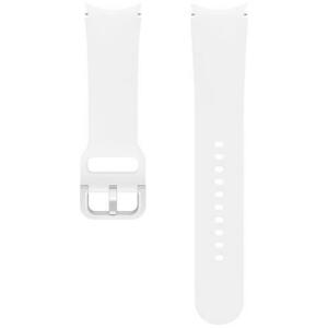 Curea smartwatch Samsung Sport Band pentru Galaxy Watch5, 20mm, (M/L) (Alb) imagine