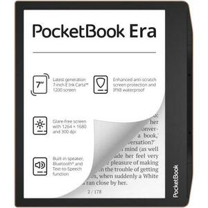 eBook Reader PocketBook Era, ecran tactil 7inch, E Ink Carta, 300dpi, Bluetooth, 64GB Flash, SMARTlight, IPX8 imagine