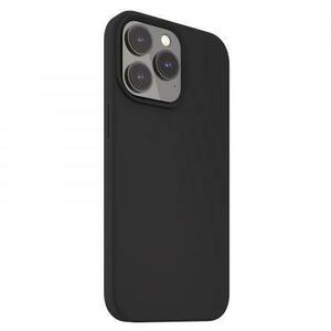 Protectie Spate Next One MagSafe Silicone pentru Apple iPhone 14 Pro (Negru) imagine