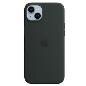 Protectie Spate Apple Silicone pentru Apple iPhone 14 , Magsafe (Negru) imagine