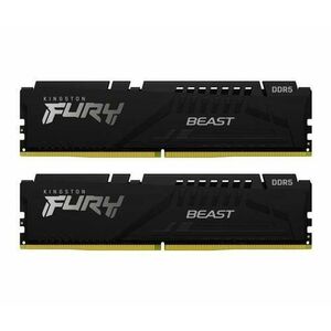 Memorii Kingston FURY Beast 64GB(2x32GB) DDR5 5600MHz CL40 Dual Channel Kit imagine