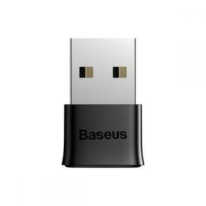 Adaptor Bluetooth 5.0 Baseus BA04, LED, Aluminiu, Negru imagine