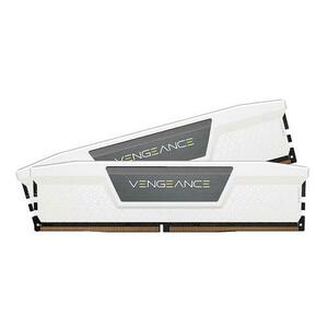 Memorie Corsair VENGEANCE®, 64GB DDR5, 5200MHz CL40, Dual Channel Kit (Alb) imagine