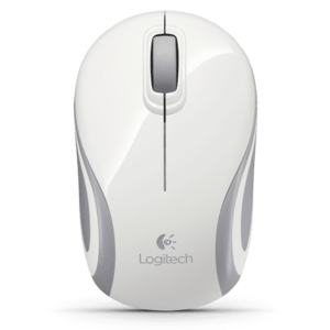 Mouse Logitech B100 USB pentru Business Alb imagine