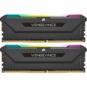 Memorie Desktop Corsair Vengeance RGB PRO SL 16GB(2 x 8GB) DDR4 3200Mhz CL16 Black imagine