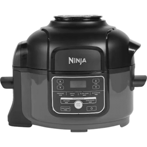 MultiCooker Ninja Foodi Mini 6-in-1 OP100EU 4.7L 1460W Negru/Gri imagine