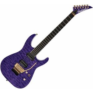 Jackson Pro Series Soloist SL2Q MAH EB Transparent Purple Burst imagine