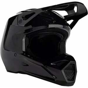 FOX V1 Solid Helmet Black XL Casca imagine