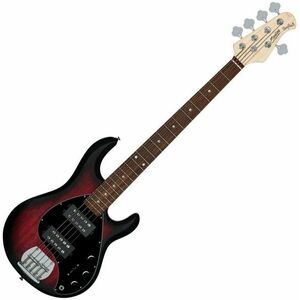 Sterling by MusicMan RAY 5 HH Red Ruby Burst Satin imagine