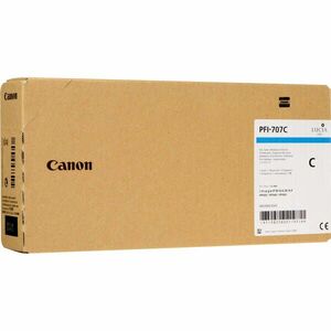 Cartus Inkjet Canon PFI-707C Cyan 700ml imagine