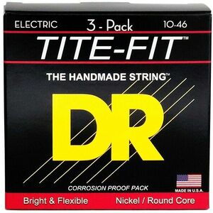 DR Strings MT-10 Tite Fit 3-Pack imagine