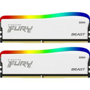 Memorie Desktop Kingston Fury Beast RGB Special Edition 16GB(2 x 8GB) DDR4 3200MT/s CL16 imagine