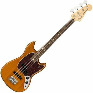 Fender Mustang PJ Bass PF Aged Natural imagine