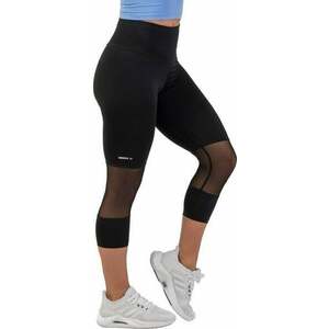 Nebbia High-Waist 3/4 Length Sporty Leggings Black M Fitness pantaloni imagine