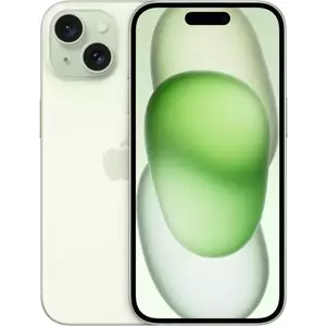 Telefon Mobil Apple iPhone 15 128GB Flash Nano SIM + eSIM 5G Green imagine
